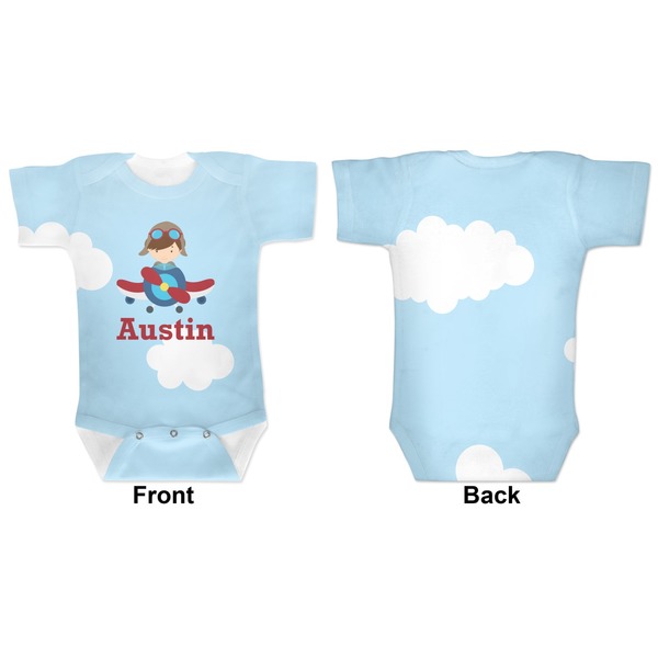 Airplane & Pilot Baby Bodysuit Approval