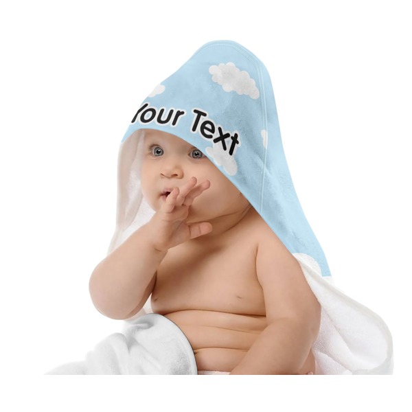 Airplane & Pilot Baby Hooded Towel on Child