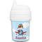 Airplane & Pilot Baby Sippy Cup (Personalized)