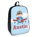 Airplane & Pilot Kids Backpack (Personalized)
