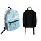 Airplane & Pilot Backpack front and back - Apvl