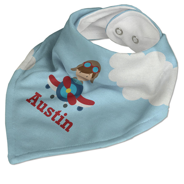 Airplane & Pilot Bandana Closed