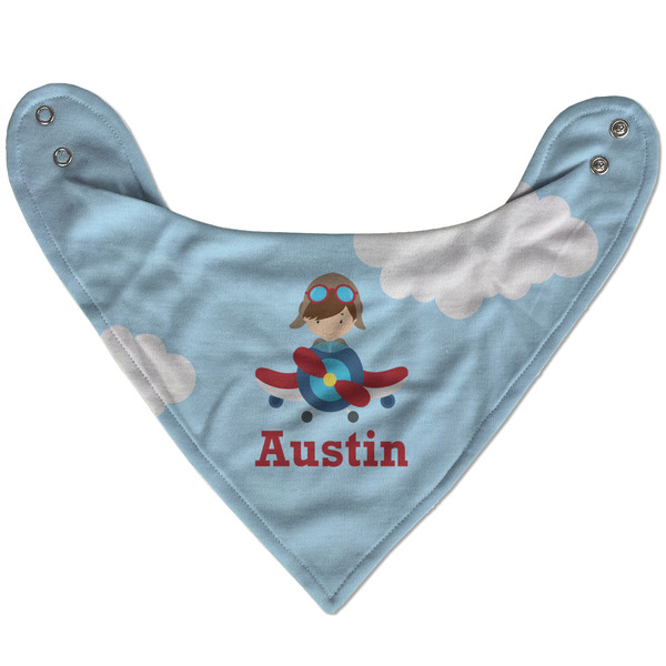 Airplane & Pilot Bandana Flat Approval