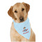 Airplane & Pilot Dog Bandana Scarf w/ Name or Text