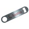 Airplane & Pilot Bar Bottle Opener - Silver w/ Name or Text