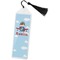 Airplane & Pilot Book Mark w/Tassel (Personalized)