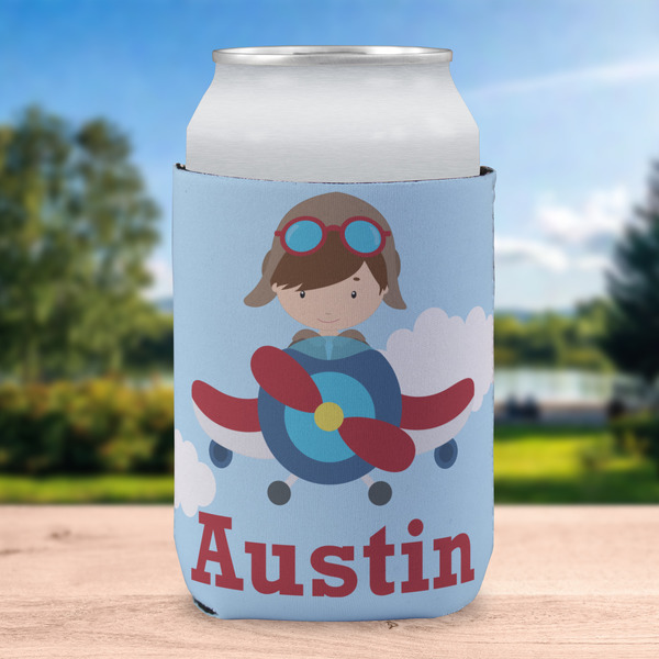 Airplane & Pilot Can Sleeve - LIFESTYLE (single)