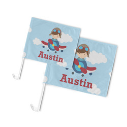 Airplane & Pilot Car Flag (Personalized)
