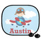 Airplane & Pilot Car Side Window Sun Shade (Personalized)