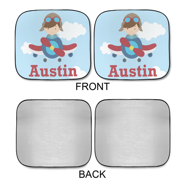 Airplane & Pilot Car Sun Shades - APPROVAL