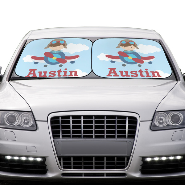 Airplane & Pilot Car Sun Shades - IN CONTEXT