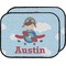 Airplane & Pilot Car Floor Mats (Back Seat) (Personalized)