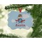 Airplane & Pilot Christmas Ornament (On Tree)