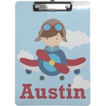 Airplane & Pilot Clipboard (Personalized)