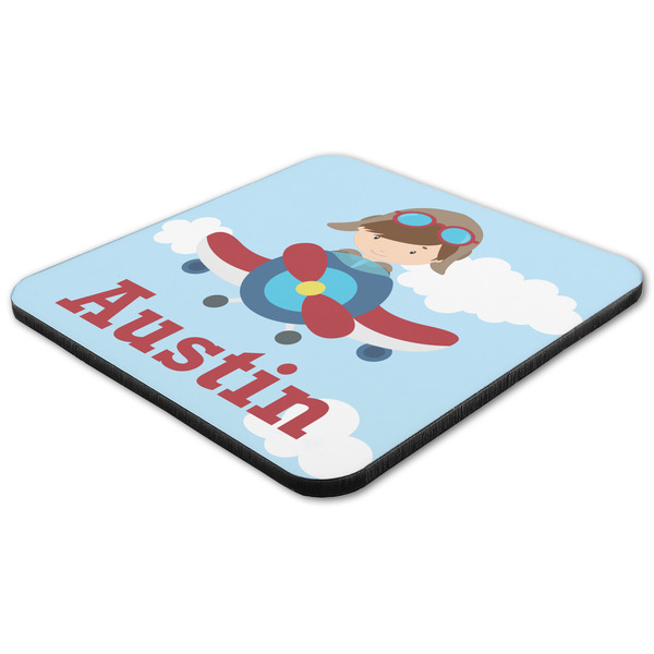Airplane & Pilot Coaster Set - FLAT (one)