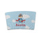 Airplane & Pilot Coffee Cup Sleeve - FRONT