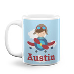 Airplane & Pilot Coffee Mug (Personalized)