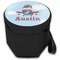 Airplane & Pilot Collapsible Personalized Cooler & Seat (Closed)