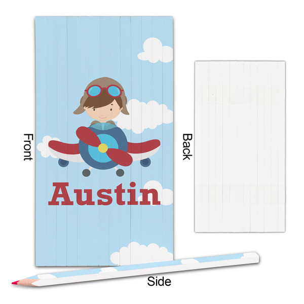 Airplane & Pilot Colored Pencils - Approval