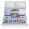 Airplane & Pilot Comforter - Full / Queen (Personalized)