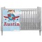 Airplane & Pilot Crib Comforter / Quilt (Personalized)