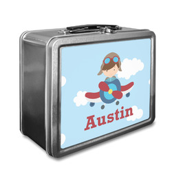 Airplane & Pilot Lunch Box (Personalized)