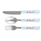 Airplane & Pilot Cutlery Set - FRONT