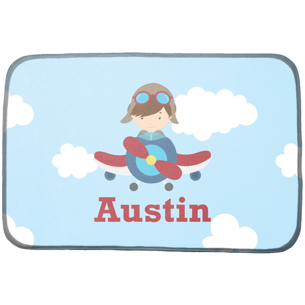 Custom Airplane & Pilot Dish Drying Mat (Personalized)