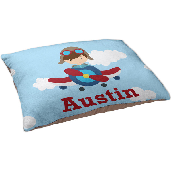 Airplane & Pilot Dog Bed - Large