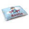 Airplane & Pilot Dog Bed - Medium w/ Name or Text