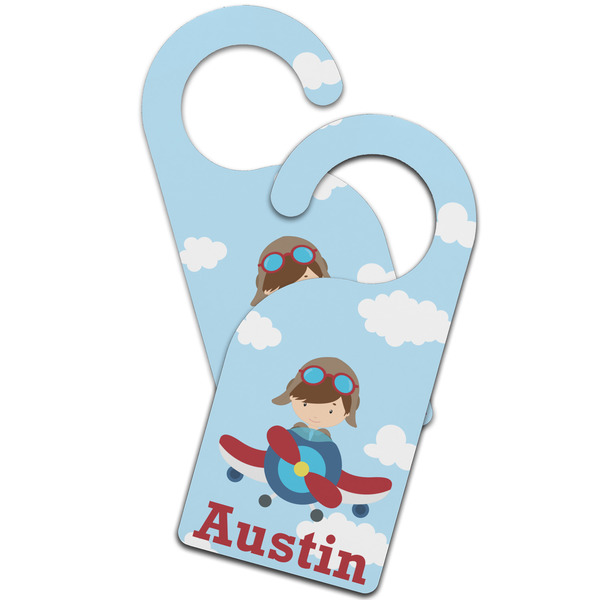 Airplane & Pilot Door Hanger - MAIN