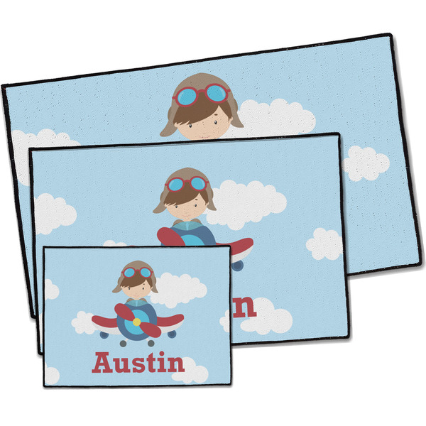 Airplane & Pilot Door Mats - PARENT MAIN