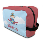 Airplane & Pilot Toiletry Bag / Dopp Kit (Personalized)
