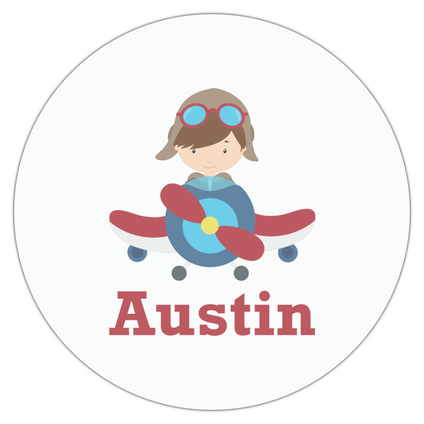 Airplane & Pilot Drink Topper - Large - Single