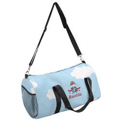 Airplane & Pilot Duffel Bag - Small (Personalized)