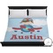 Airplane & Pilot Duvet Cover - King (Personalized)