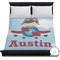 Airplane & Pilot Duvet Cover - Full / Queen (Personalized)