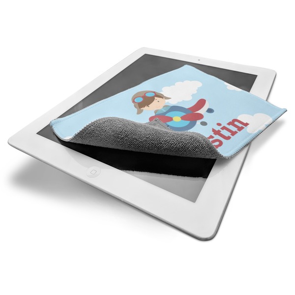 Airplane & Pilot Electronic Screen Wipe - iPad