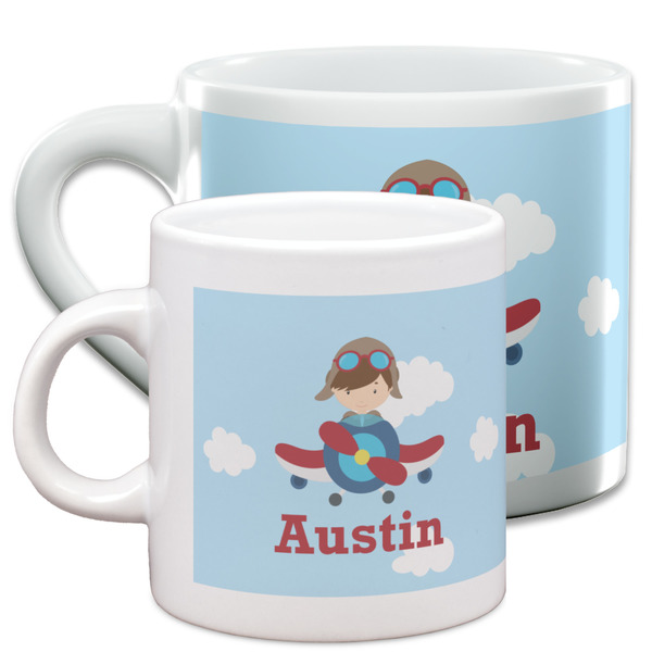 Airplane & Pilot Espresso Mugs - Main Parent