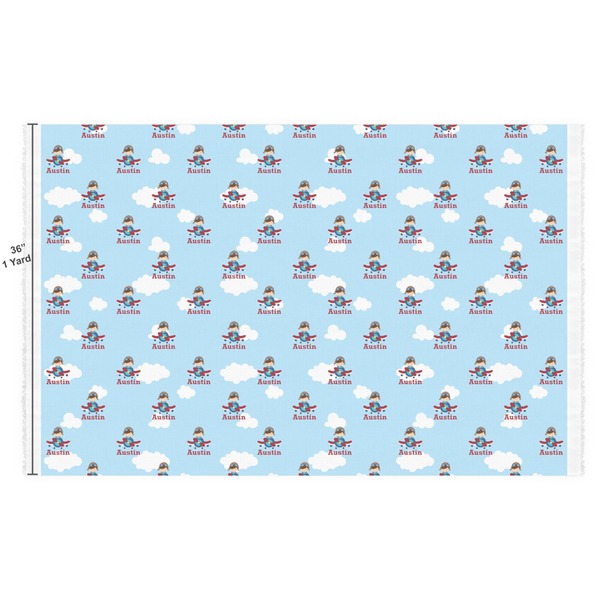 Airplane & Pilot Fabric Full Yard