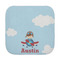 Airplane & Pilot Face Cloth-Rounded Corners