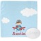 Airplane & Pilot Washcloth (Personalized)