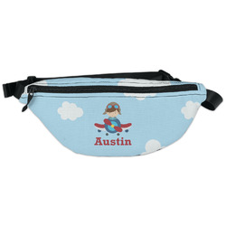Airplane & Pilot Fanny Pack - Classic Style (Personalized)