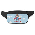 Airplane & Pilot Fanny Pack (Personalized)