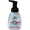 Airplane & Pilot Foam Soap Bottle - Black (Personalized)