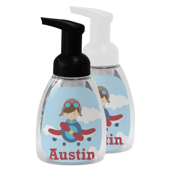 Airplane & Pilot Foam Soap Bottles - Main