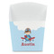 Airplane & Pilot French Fry Favor Box - Front View