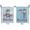 Airplane & Pilot Garden Flag - Double Sided Front and Back