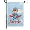 Airplane & Pilot Garden Flag (Personalized)