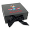 Airplane & Pilot Gift Boxes with Magnetic Lid - Black - Front (angle)